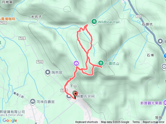 2025.07.13   石頭坑山西南峰、石頭坑山