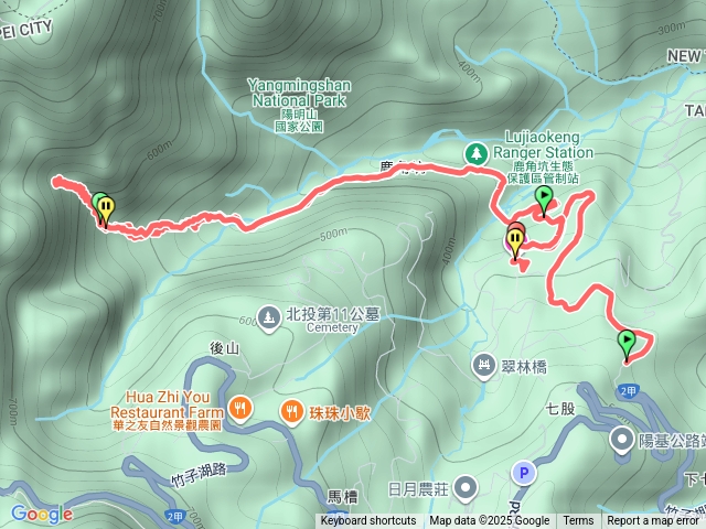 114/8/24陽明山鹿角坑-楓林瀑布
