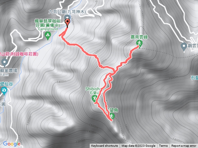 石壁山-好望角-嘉南雲峰預覽圖