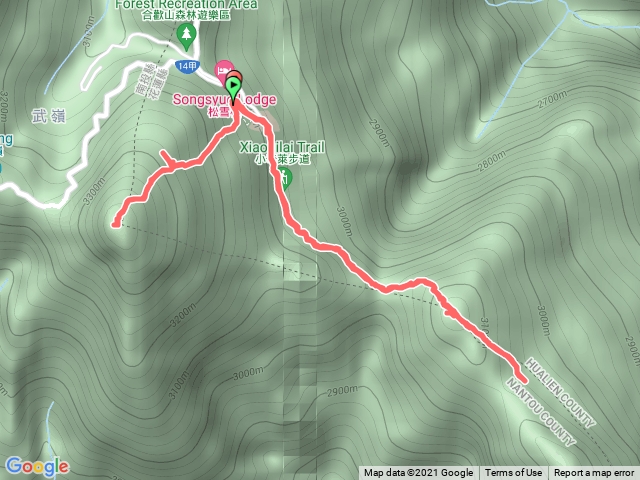 合歡東峰+小奇萊1.8