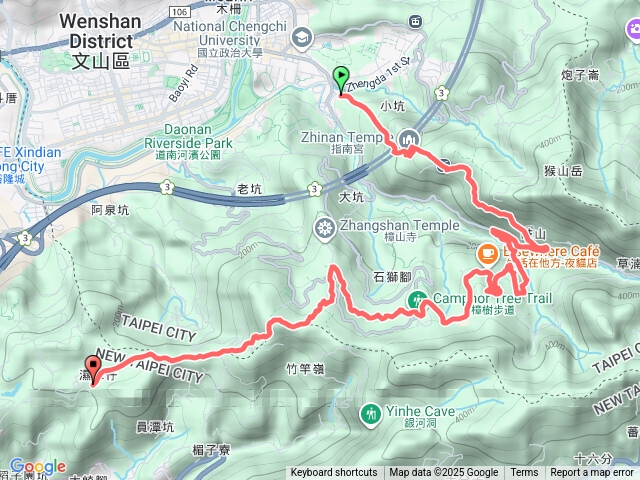 指南宮步道-貓空-待老坑步道預覽圖