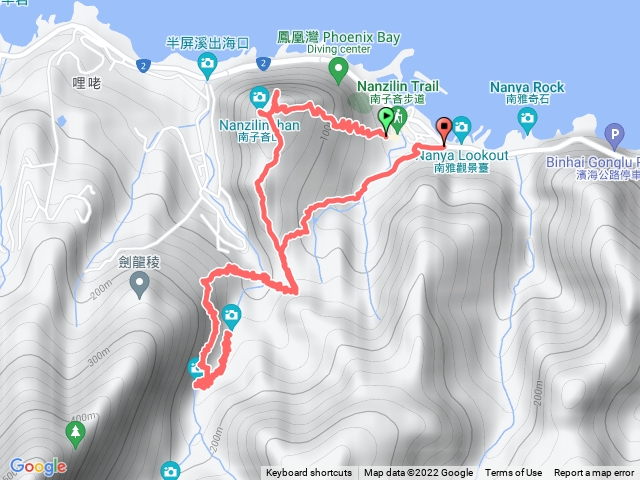 小錐麓與小鬼瀑布
