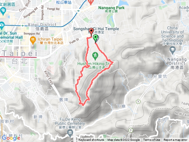 虎山-九五峰-南港山-拇指山