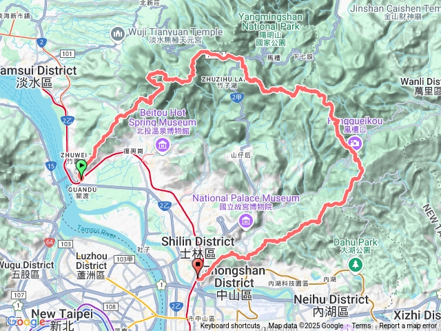 關劍縱走_陽明山15連峰