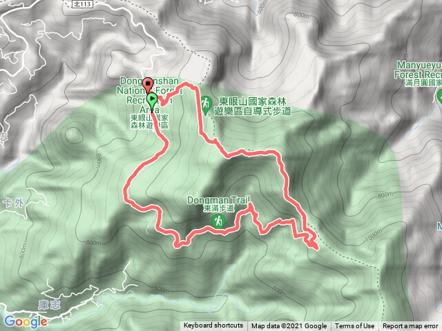 東眼山小O型步道