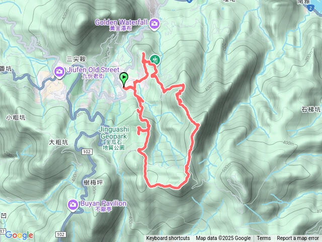 黃金神社-燦光寮山-半屏山-茶壺山O繞預覽圖