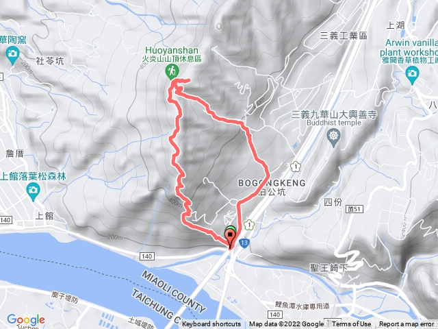 火炎山南鞍古道 大