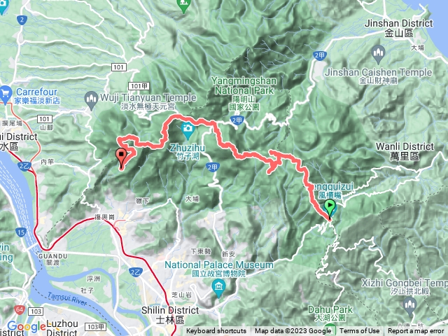 台北東西大縱走⛰️