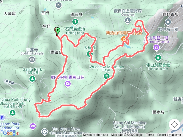 天上山O繞