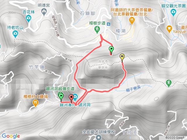 銀河登山口至德高亭