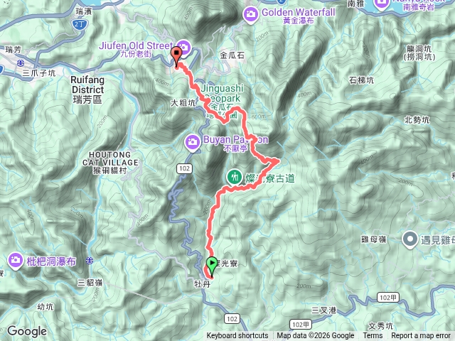 牡丹車站燦光寮古道九份20260729預覽圖
