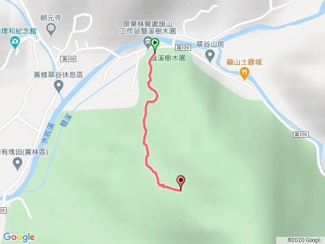 美濃雙溪樹木園步道