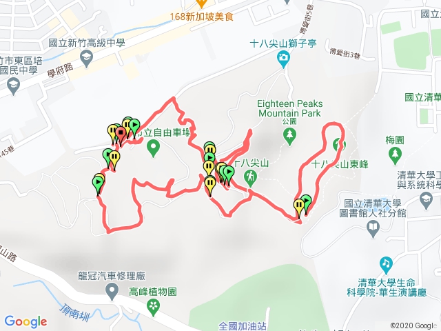 十八尖山 山口縣觀音石初詣（建議）路線探索