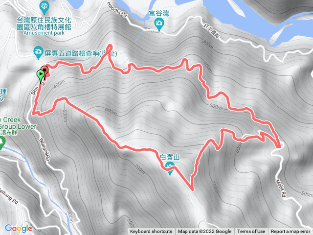 白賓前山