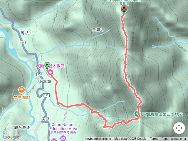 1140501溪頭鳳凰山