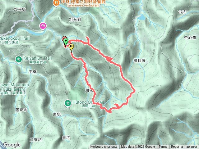 虎寮潭12號、虎寮潭山、柑腳坑山、湖桶古道、湖桶遺址、虎寮潭16號0型預覽圖