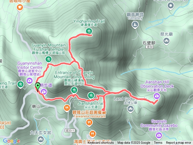 20250122 五股尖山硬漢嶺步道