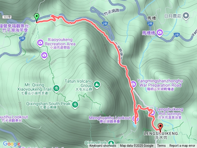 七星瀑布夢幻湖