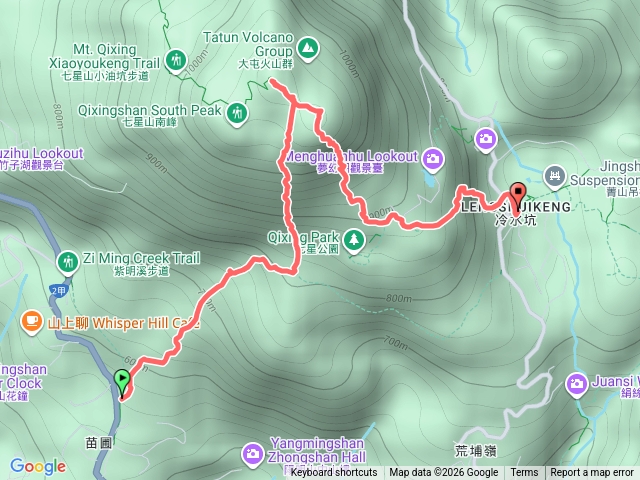 苗圃七星主峰東峰冷水坑-20260125預覽圖