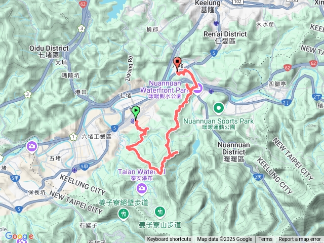 七上八下九連峰