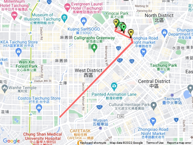 走路趣尋寶英才公園梅川東西路