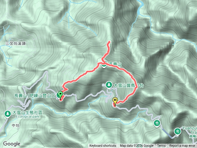 台中三崠山縱走