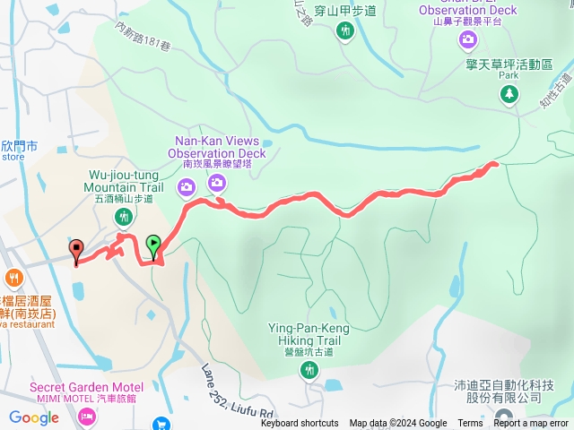 五酒桶山登山步道