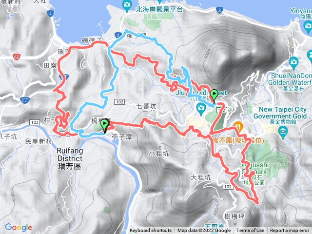20220522苧仔潭古道九份古道環O行