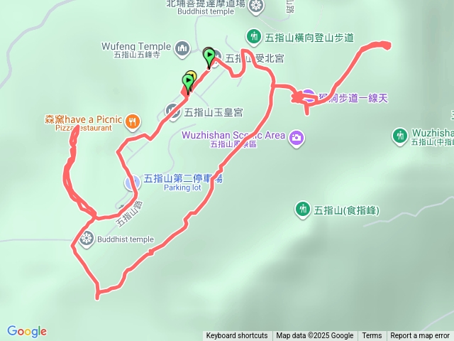五指山橫向步道預覽圖