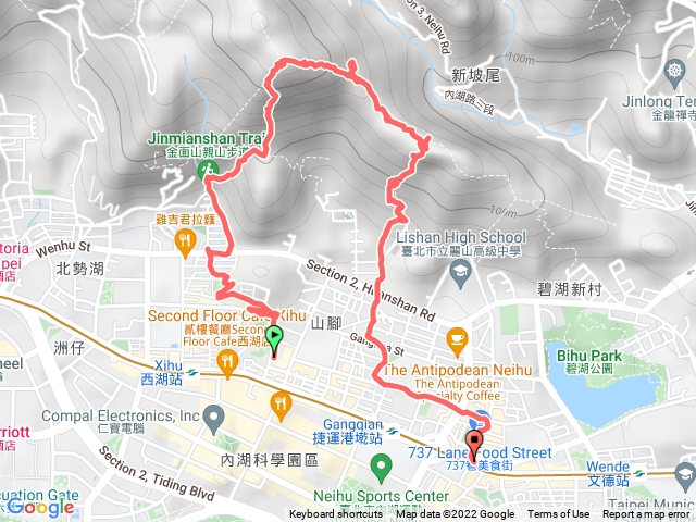 剪刀石山-金面山
