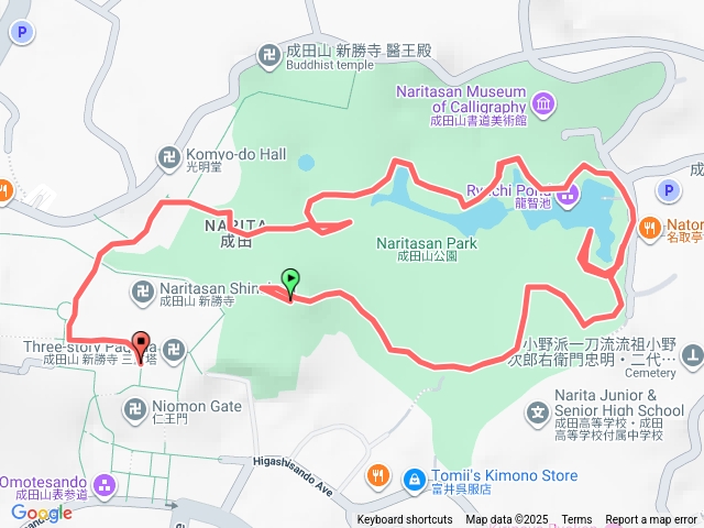 東京成田山新勝寺公園