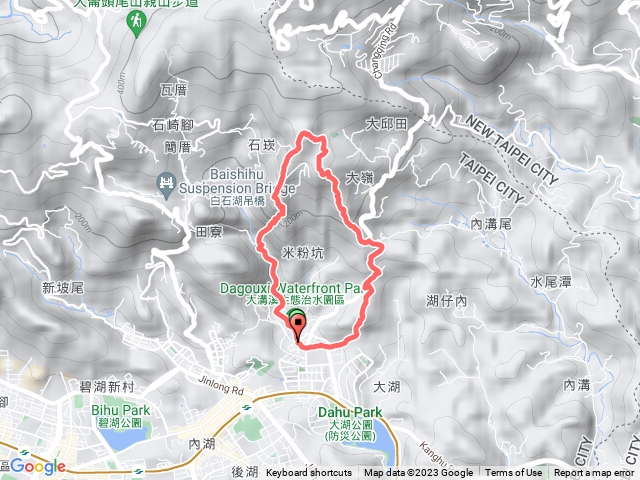 龍船岩-開眼山-石崁山-大湖山O型