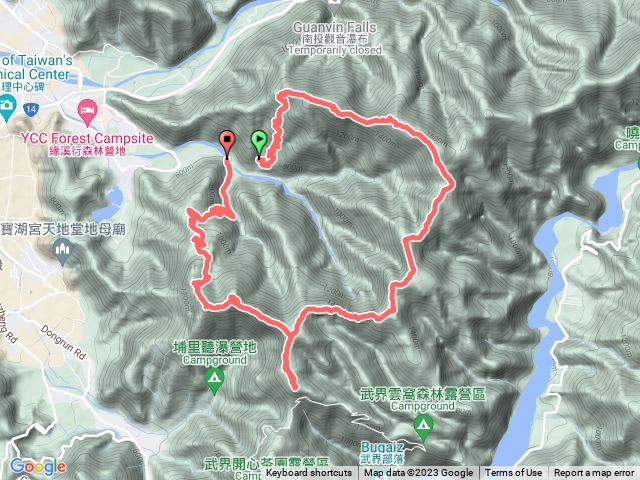 20230305舊武界越山-橫屏山O型