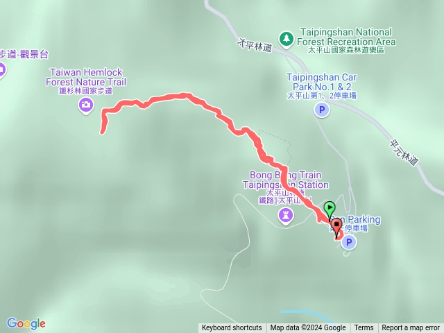 太平山檜木暨鐵杉林步道預覽圖