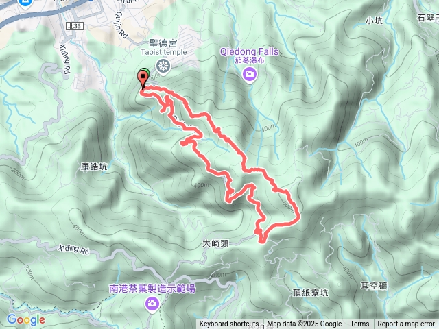 大尖山四分子尾山步道預覽圖