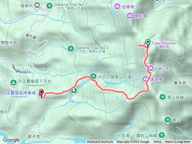 大坑四號下山紀錄