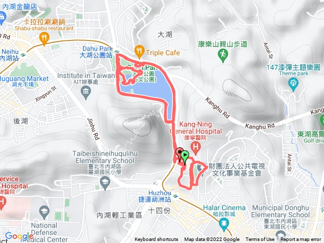1110528大湖公園 夜走
