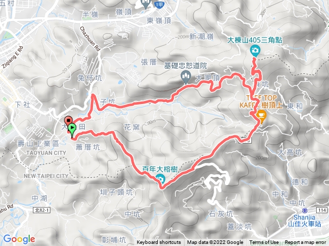 福源山-大棟山405高地