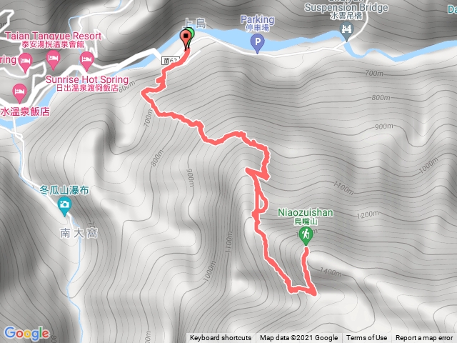 上島山/鳥嘴山
