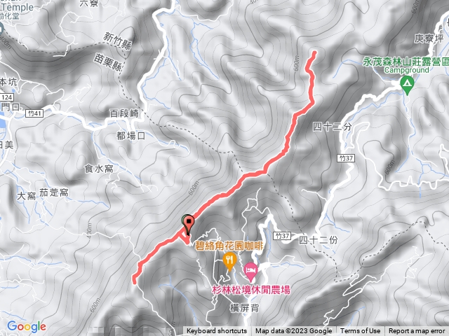 南庄 橫屏背山-四十二份山-內大坪山連走
