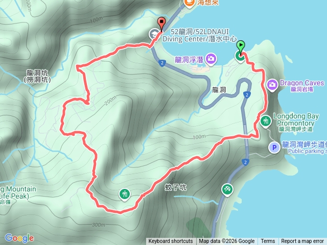 20260104瑞芳-和美國小站-龍洞稜（黃金十稜）-和美山-蚊子坑古道-和美池-龍洞站