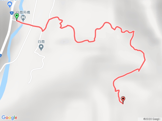 谷關七雄之白毛山登山口