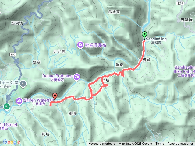 三貂嶺到大華車站預覽圖