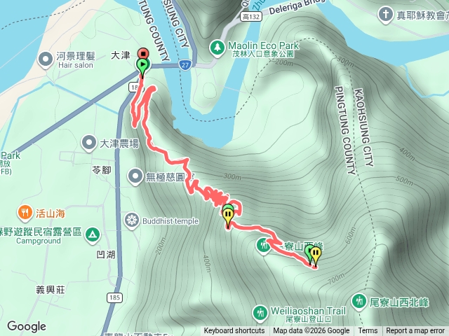 尾寮山登山步道預覽圖