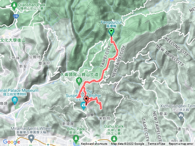 第四段風櫃口梅花山大崙頭龍船岩