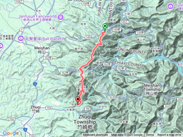 雲嘉10連峰縱走[後棟仔山到獨立山下真武廟](新山鹿)預覽圖