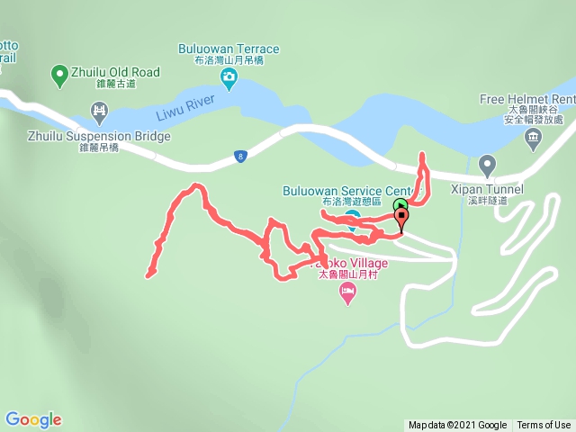 花蓮布洛灣山(山月石)