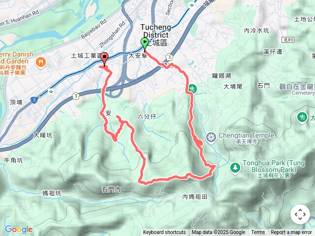 北岳新春團拜暨會員大會健行～土城火燄山