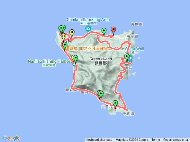 綠島環島預覽圖