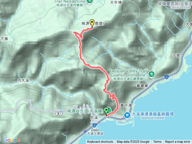 桃源谷大溪線預覽圖